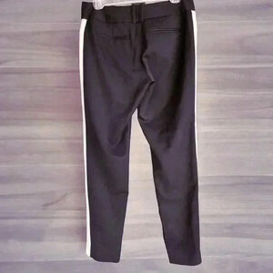Women’s Pants Slacks Black White Side Stripe The Limited Cassidy Fit Size 4 Y2K